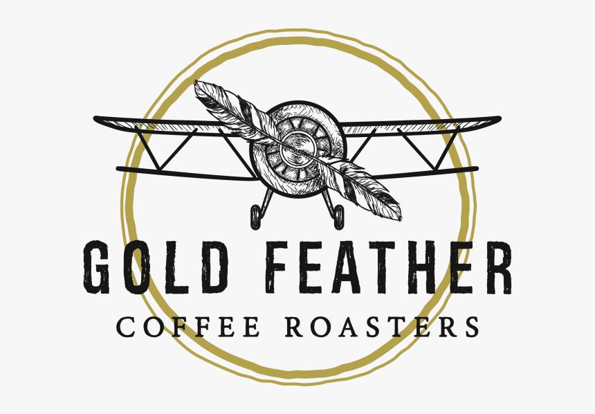 Gold Feather Logo - Two Blind Brothers Logo, HD Png Download