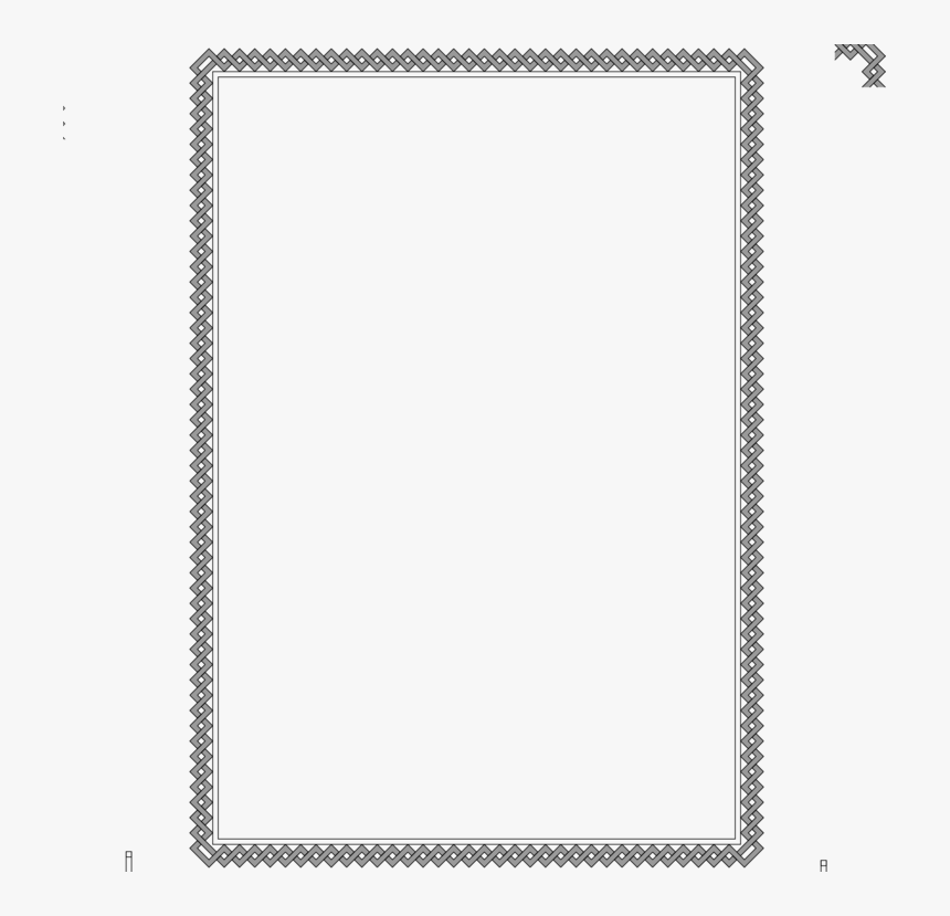 Rectangle,black White M,picture Frames - Paper Product, HD Png Download