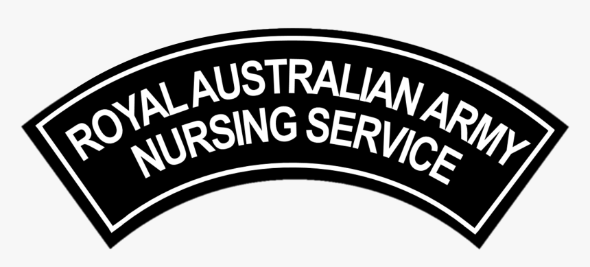 Royal Australian Army Nursing Service Battledress Flash - Illustration, HD Png Download