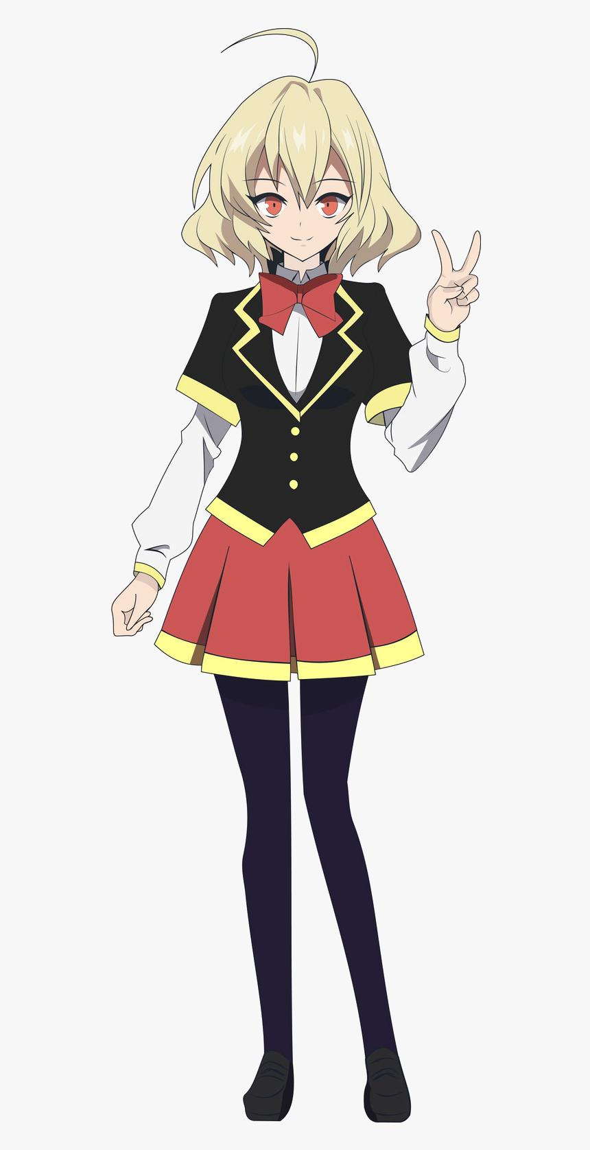Akuma No Riddle Nio Hashiri Render , Png Download - Nio Kuzunoha Nio Hashiri, Transparent Png