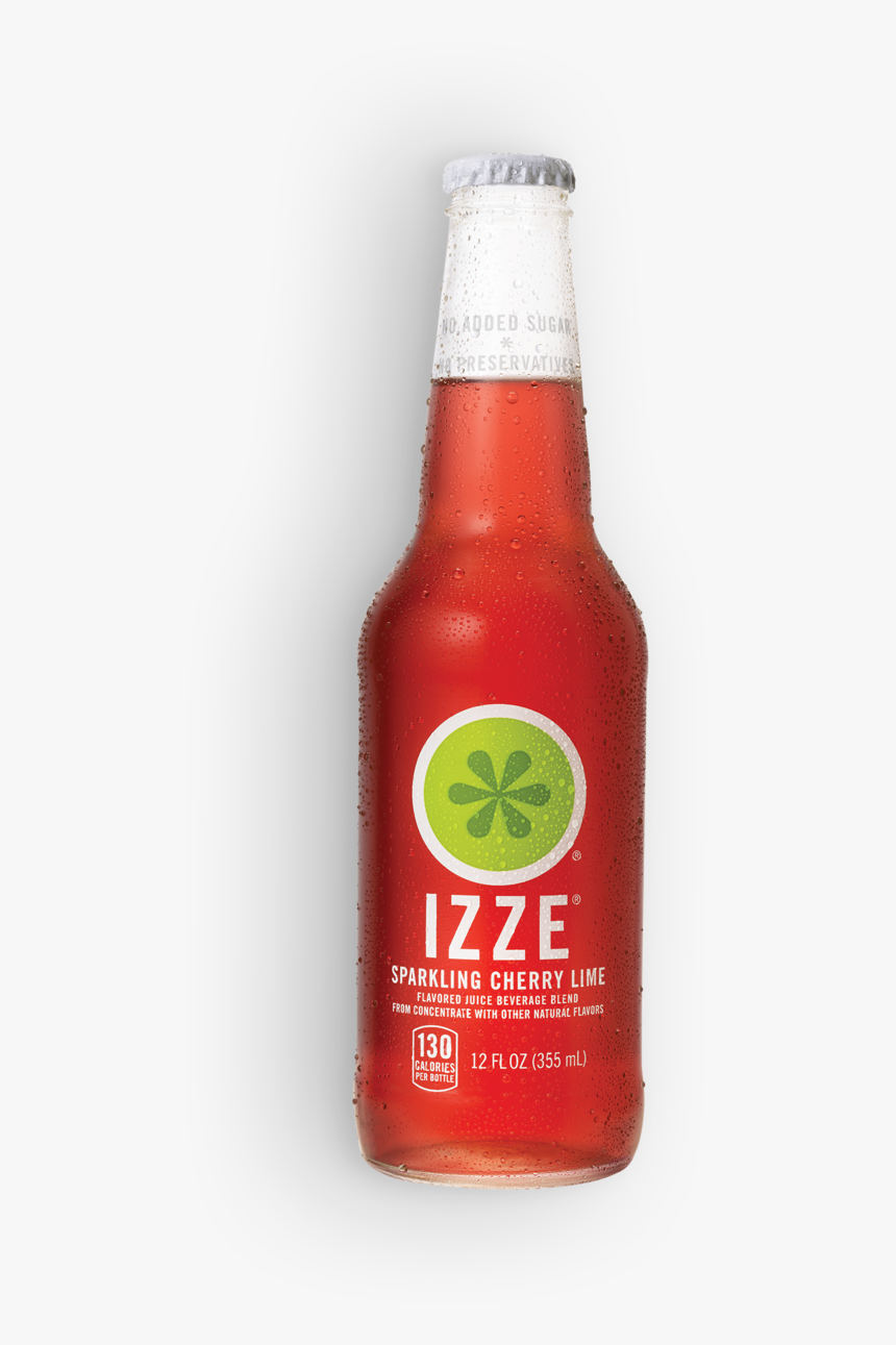 Izze Cherry Lime, HD Png Download