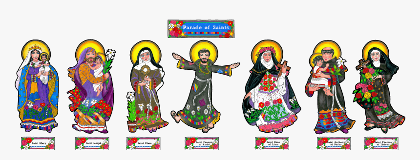 Parade Of Saints Clip Art, HD Png Download