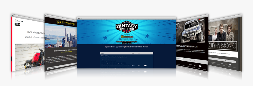 Ticketspice Design Showcase - Multimedia Software, HD Png Download