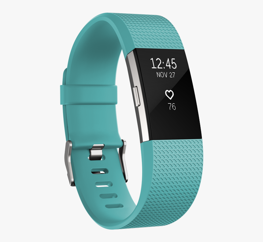 Fitbit Charge - Fitbit Charge 2 Teal, HD Png Download