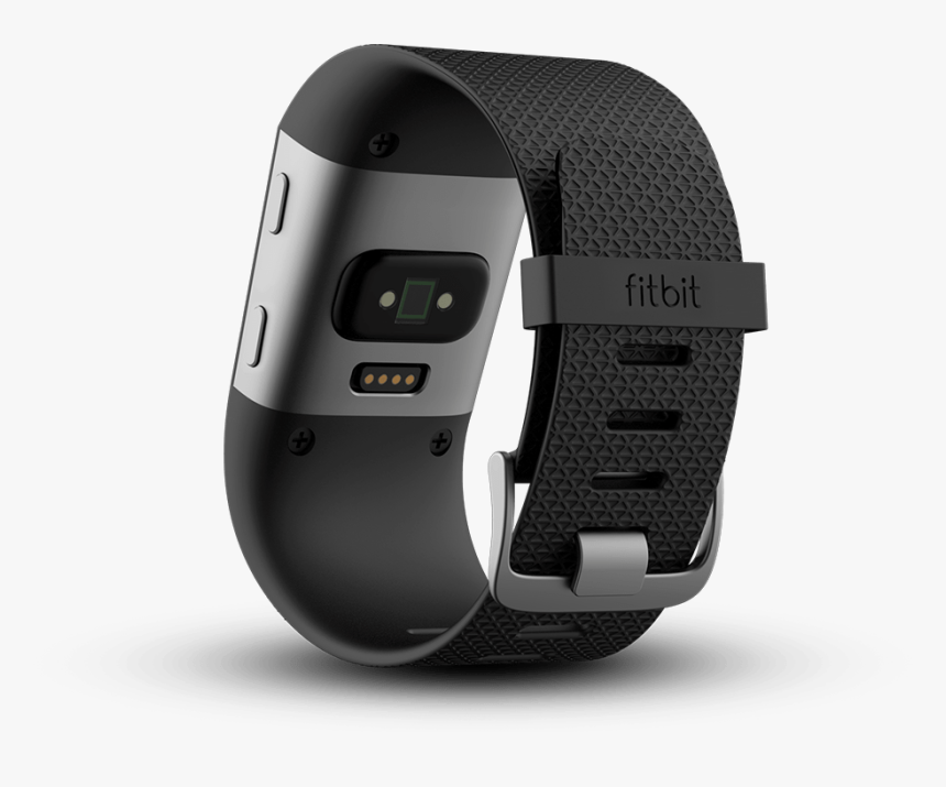 Fitbit Surge Back - Fitbit Surge Black, HD Png Download
