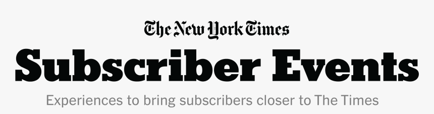 Nytimes Subscriber Event, HD Png Download