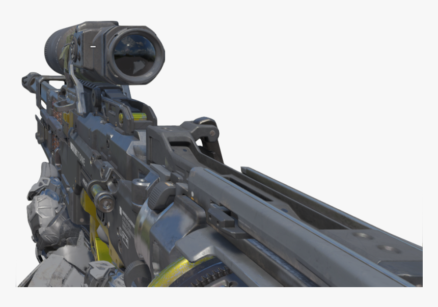 Transparent Black Ops 3 Gun Png - Sniper Rifle, Png Download