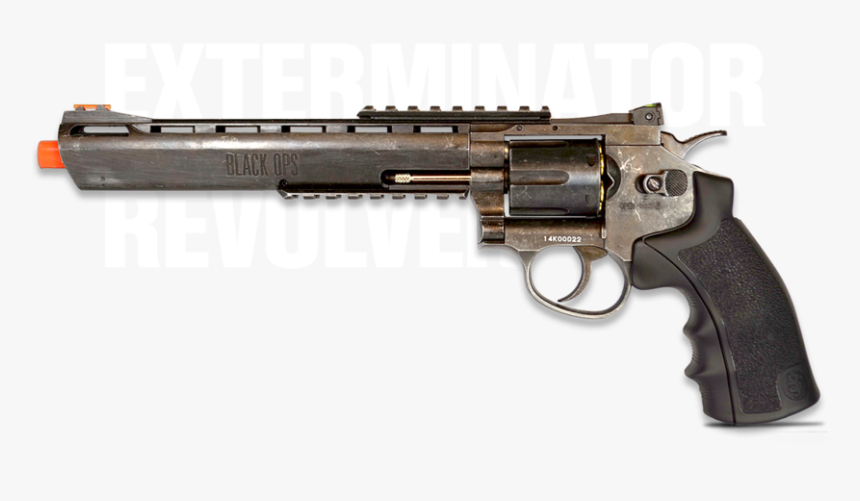 Exterminator Full Metal Airsoft Revolver - Pistols At Dick's Sporting Goods, HD Png Download