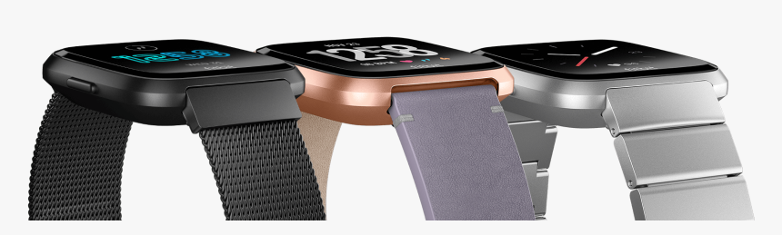 Fitbit Versa - Hardwood, HD Png Download