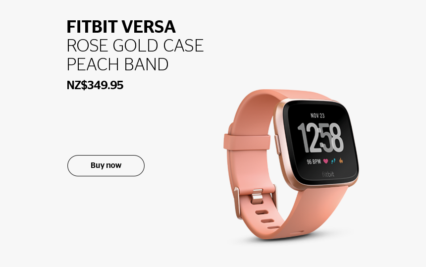 Fitbit Peach Rose Gold, HD Png Download