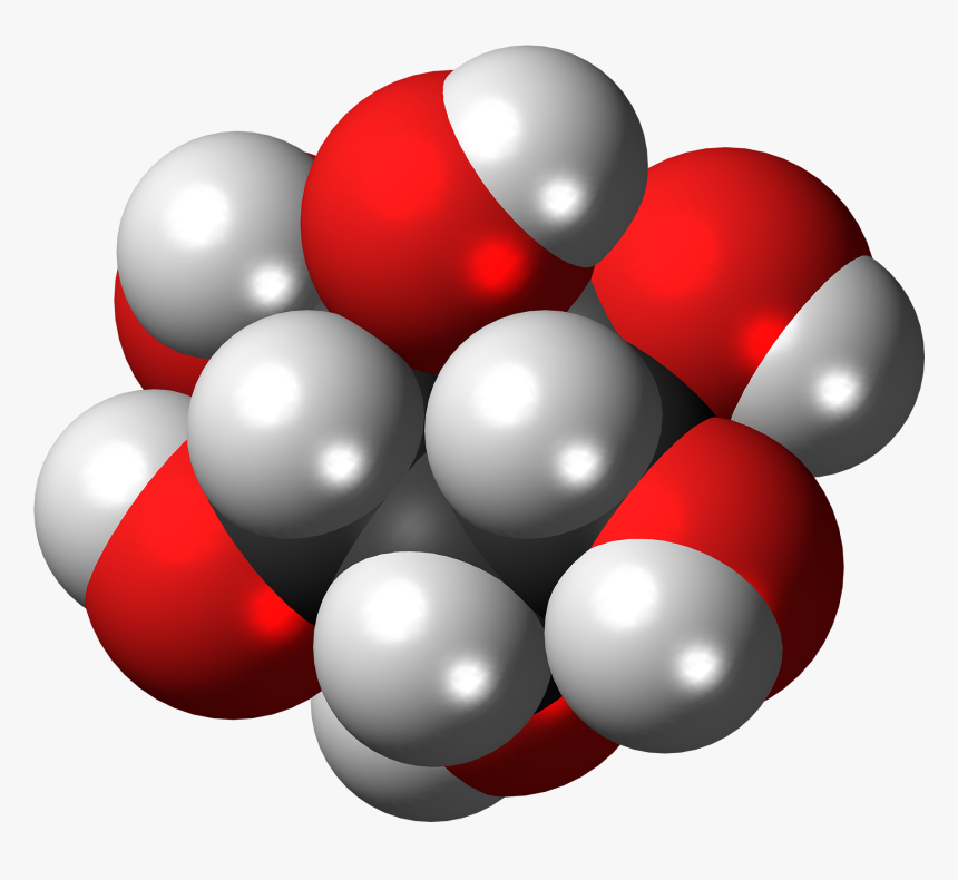 Neo-inositol Molecule Spacefill - Illustration, HD Png Download
