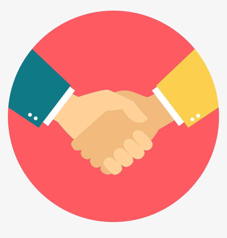 Arbitration Training Adr Institute - Handshake In Circle Png, Transparent Png