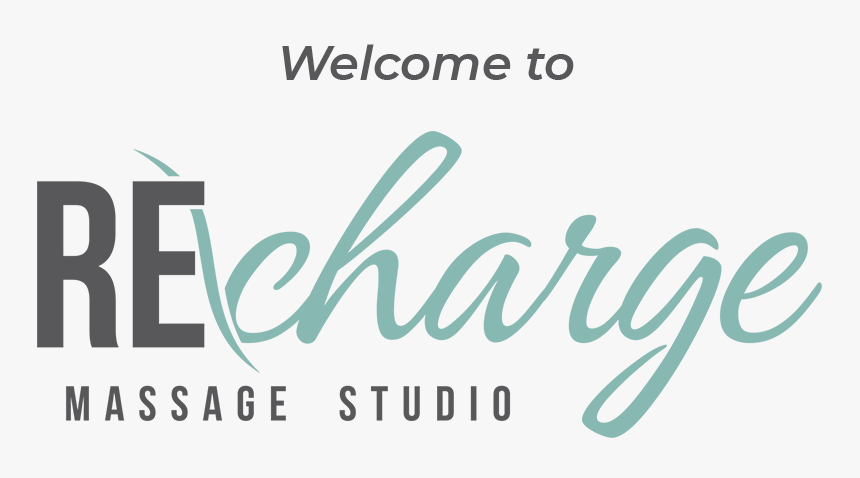 Recharge Massage Studio Logo - Calligraphy, HD Png Download