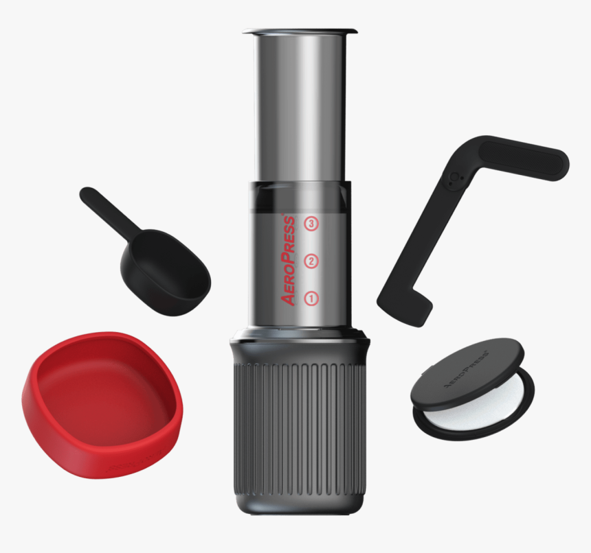 An Image Depicting The Aeropress Go Travel Coffee Press - Aeropress Go, HD Png Download