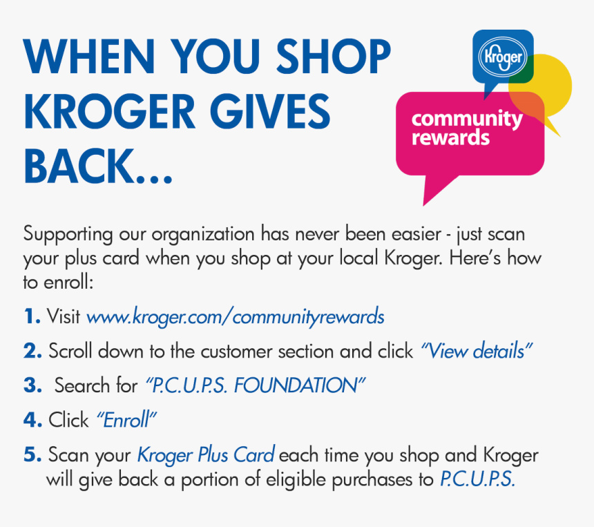 Visit Http - //www - Kroger - Com/communityrewards - Kroger, HD Png Download