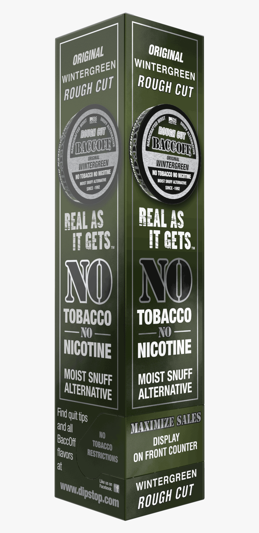 Original Wintergreen Rough Cut - Cosmetics, HD Png Download