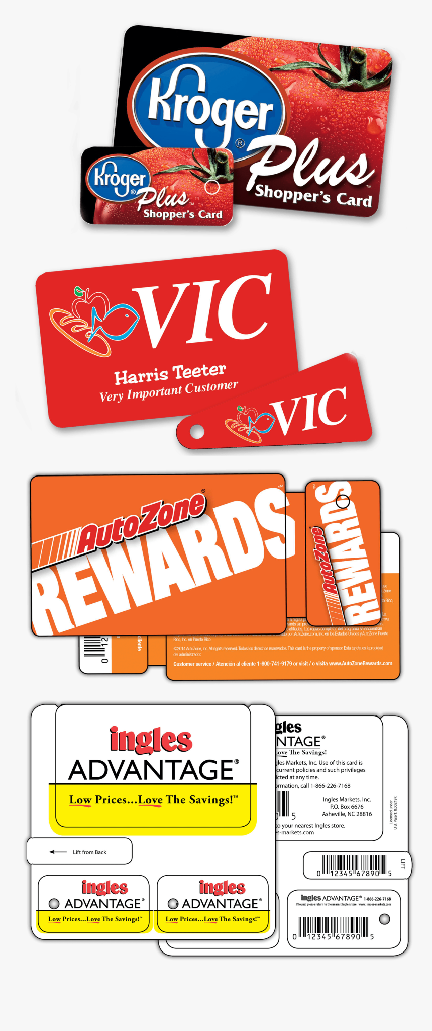 Autozone Card Replacement Giftsite Co - Kroger Plus Card, HD Png Download