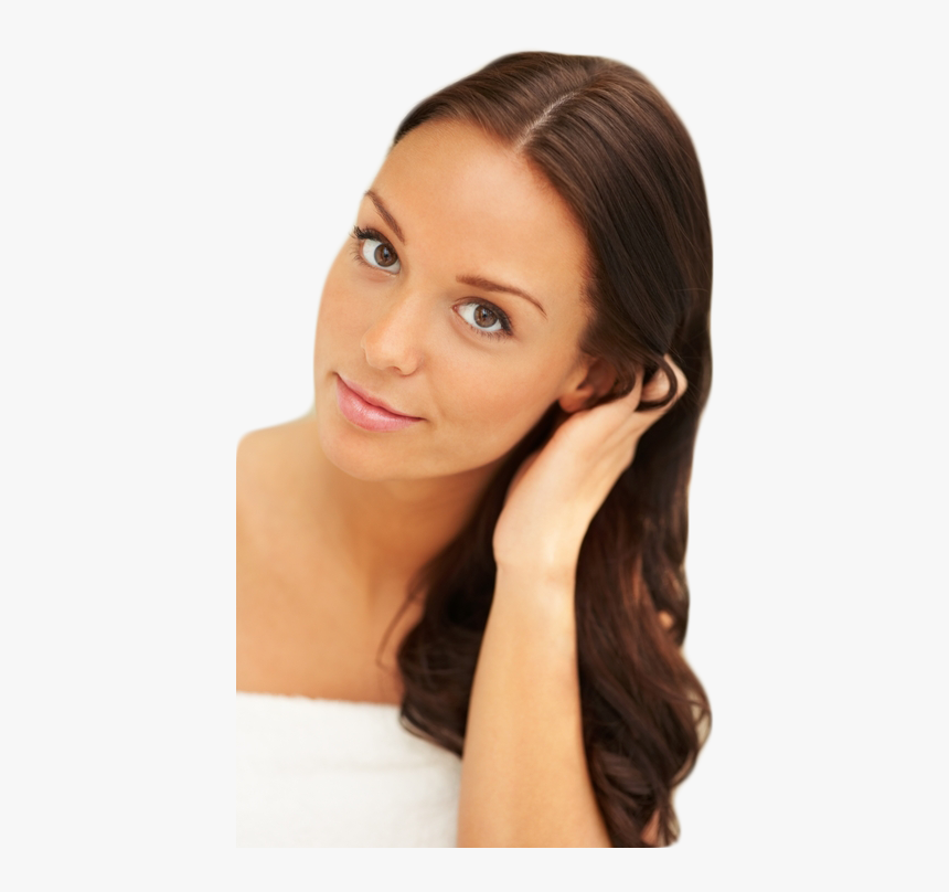 Woman At Hair Salon , Png Download - Beautiful Woman, Transparent Png