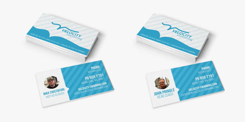 Br Blog Br Velocityswimming 2 - Swim Coach Business Card, HD Png Download