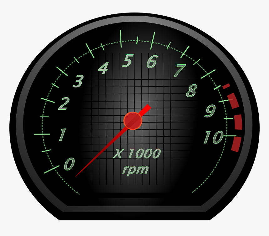 Car Rev Counter Png, Transparent Png