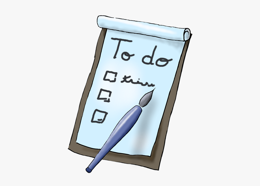 List, Board, Write, Notepad, Memory, Paper, Note, Form - Brush, HD Png Download