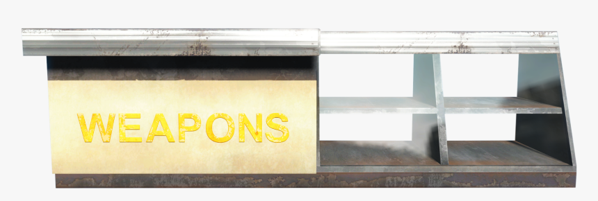 Fo4 Weapons Emporium Counter , Png Download - Plywood, Transparent Png