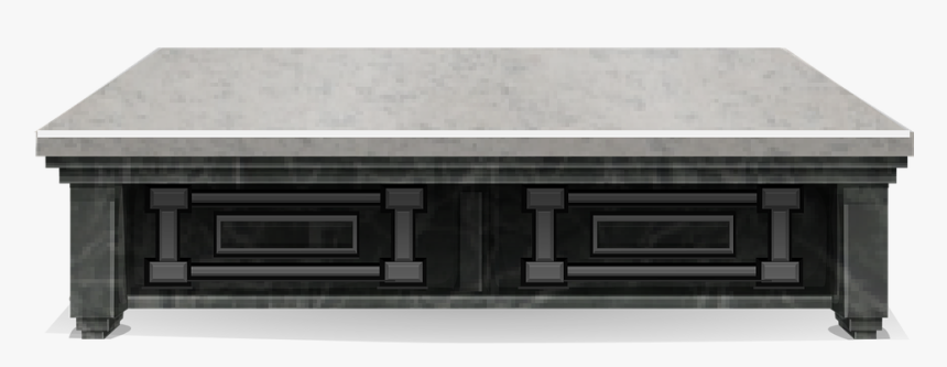 Counter, Counter Top, Black, Grey, Gray, Granite - Counter Top Png, Transparent Png