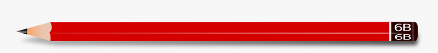 Red Pencil Png - Carmine, Transparent Png