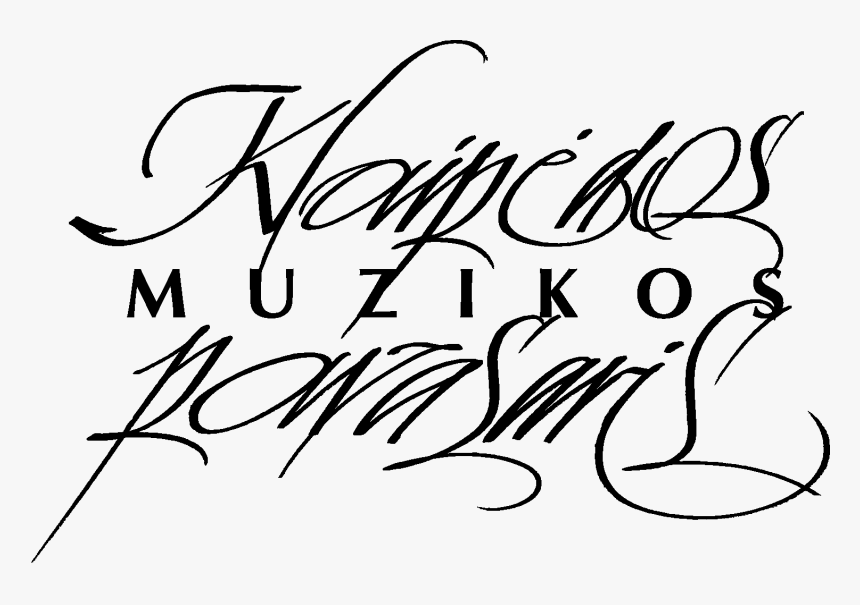 Transparent Irish Harp Png - Calligraphy, Png Download
