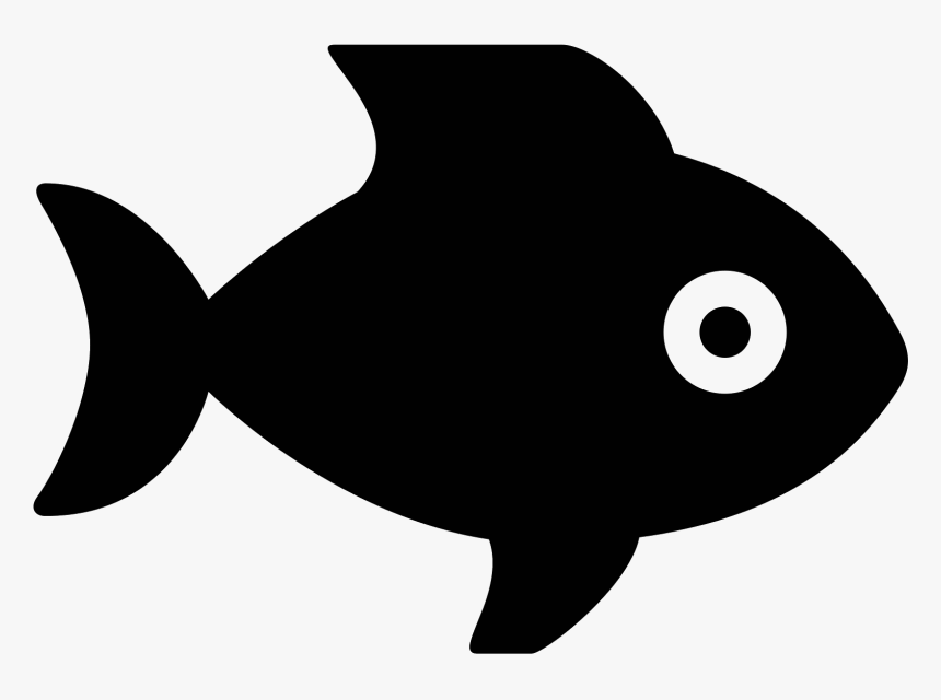 Computer Icons Fish Seafood Clip Art - Fish Icon Black Png, Transparent Png