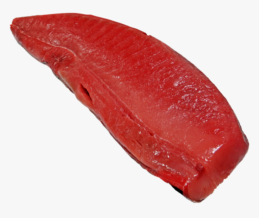 Tuna, Fish, Loin, Seafood, Fresh, Raw, Fillet - Tuna Fillet Png, Transparent Png