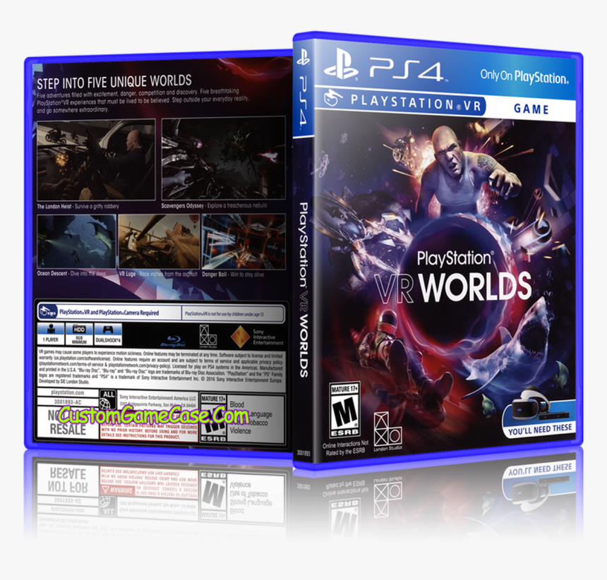 Playstation Vr Worlds - Playstation 4 Vr Worlds, HD Png Download