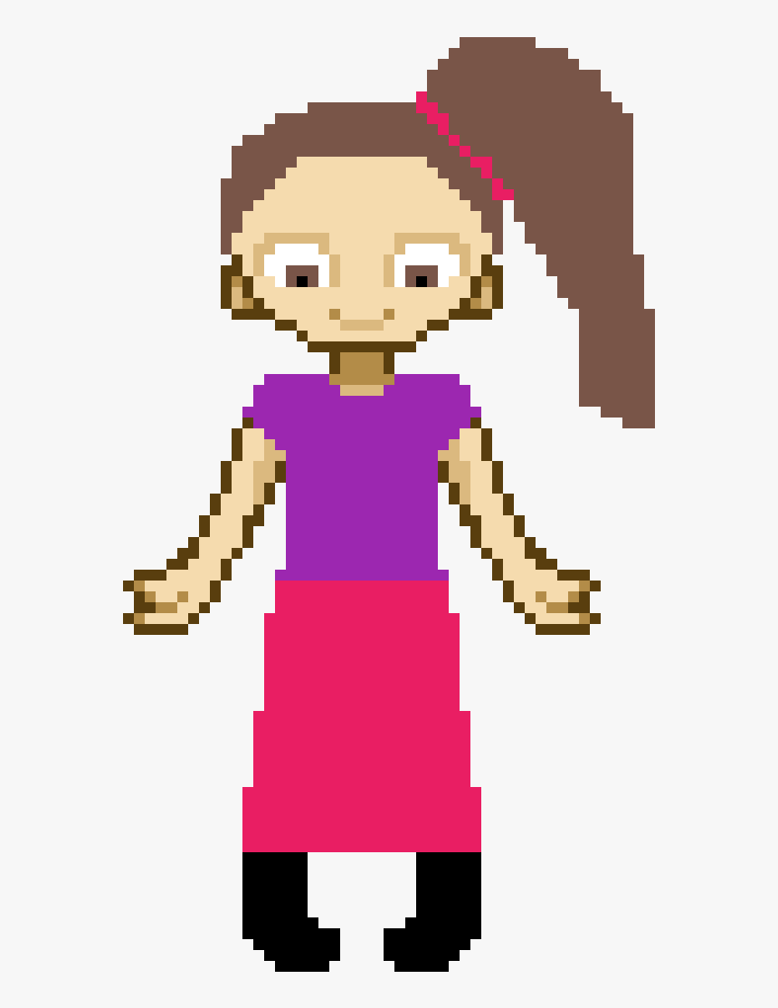 Mlg Things Clipart , Png Download - Grid Minecraft Pixel Art, Transparent Png