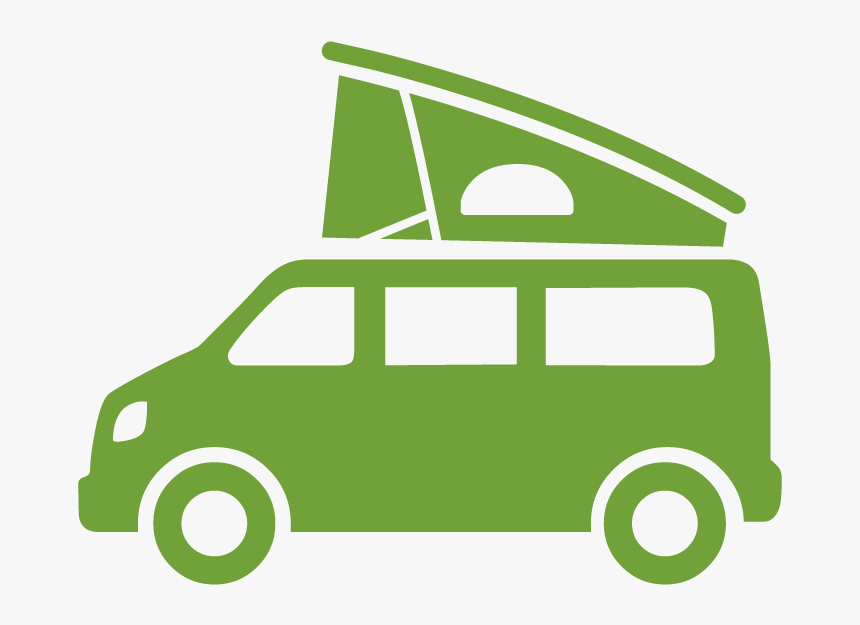 Camper Trailer Vector Clipart , Png Download - Icon Camper, Transparent Png