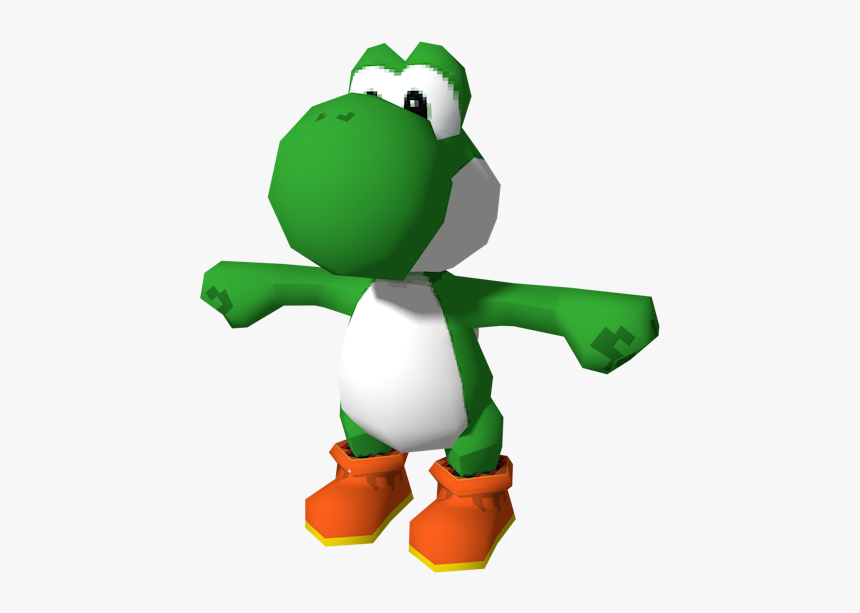 Yoshi Mario 64 Ds, HD Png Download