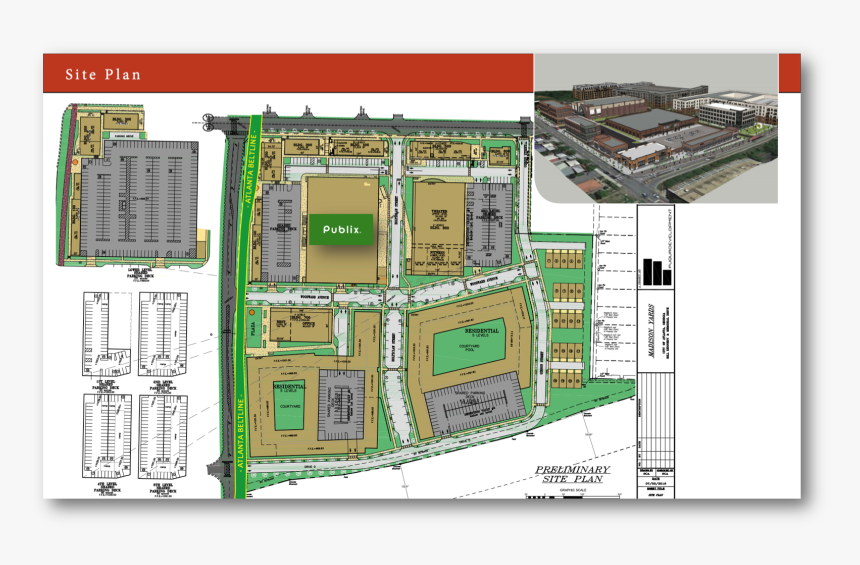 Madison Yards Publix, HD Png Download