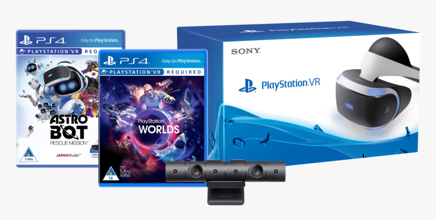 Playstation Vr Camera Vr Worlds, HD Png Download
