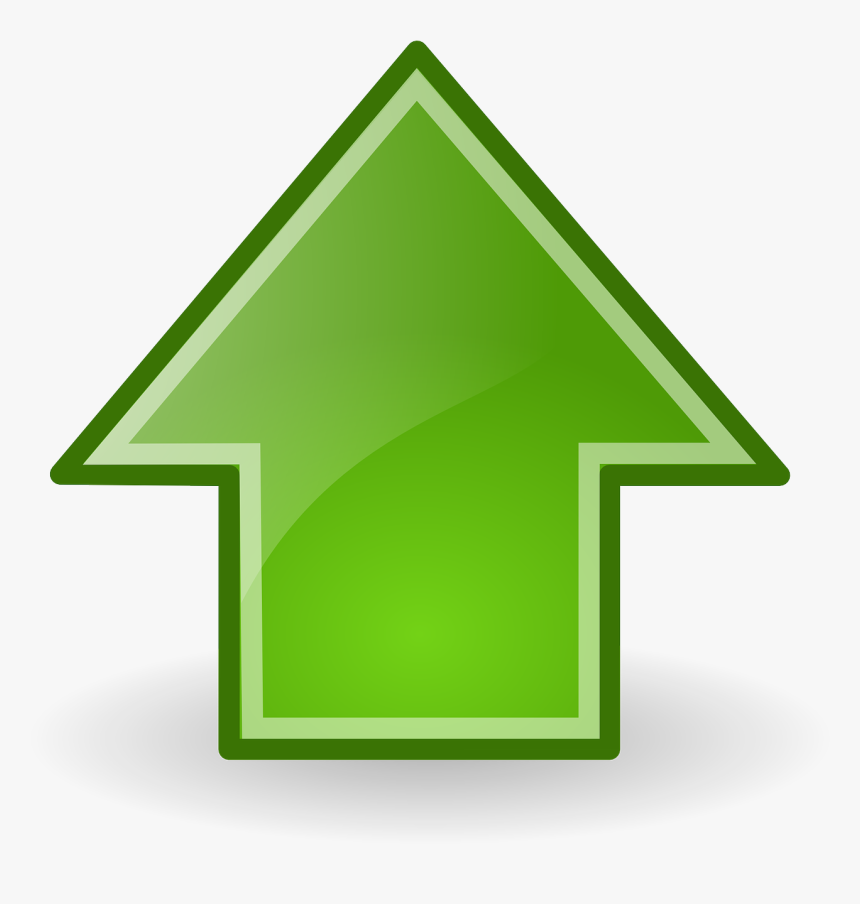 Arrow Green Up Png, Transparent Png