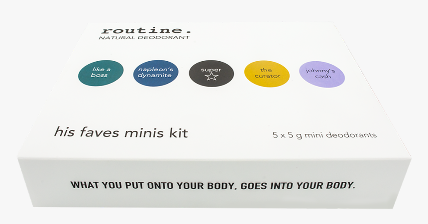 Routine His Faves Mini S Kit - Circle, HD Png Download