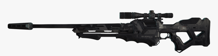 Deus Ex Human Revolution Sniper Rifle, HD Png Download