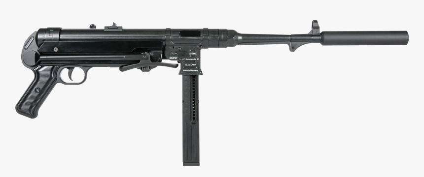 Mp 40 Png - 50 Cal Without A Scope, Transparent Png