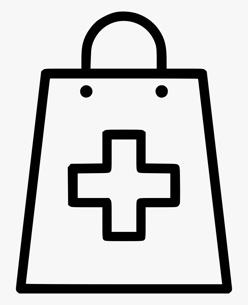 Pharmacy Medicine Medication Bag Purchase - Doctor's Office Vector Icon, HD Png Download