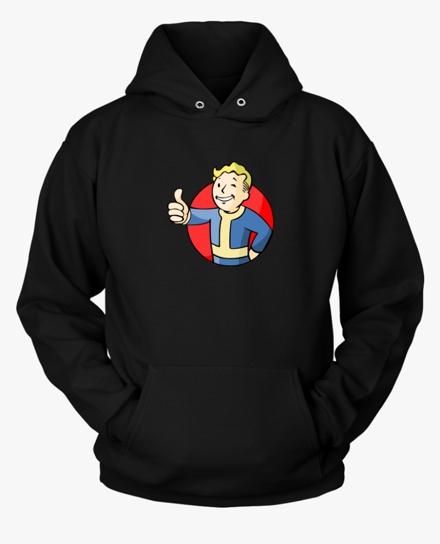 Fallout Vault Boy Thumbs Up Hoodie - Transparent Thrasher Hoodie Png, Png Download