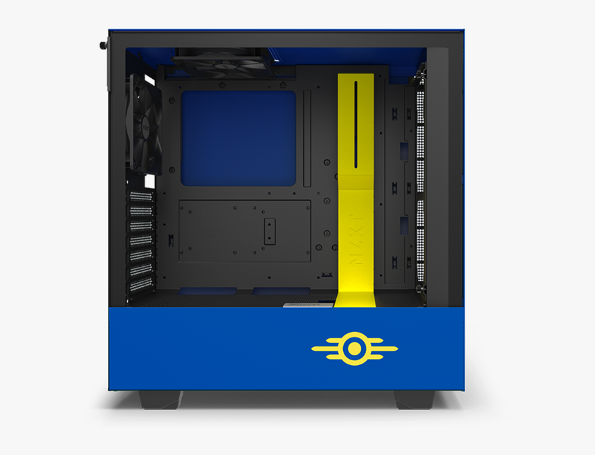 Large 6edef6e48d0d79c9 - Nzxt H500 Vault Boy, HD Png Download