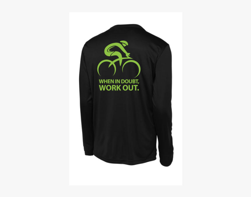 When In Doubt Work Out Shirt - Long-sleeved T-shirt, HD Png Download