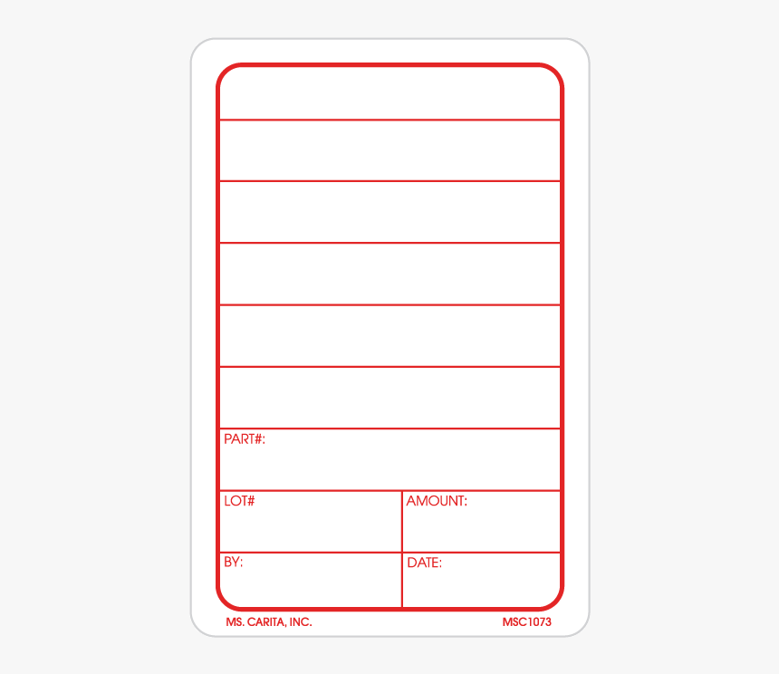 Universal Blank Labels - Illustration, HD Png Download , Transparent ...