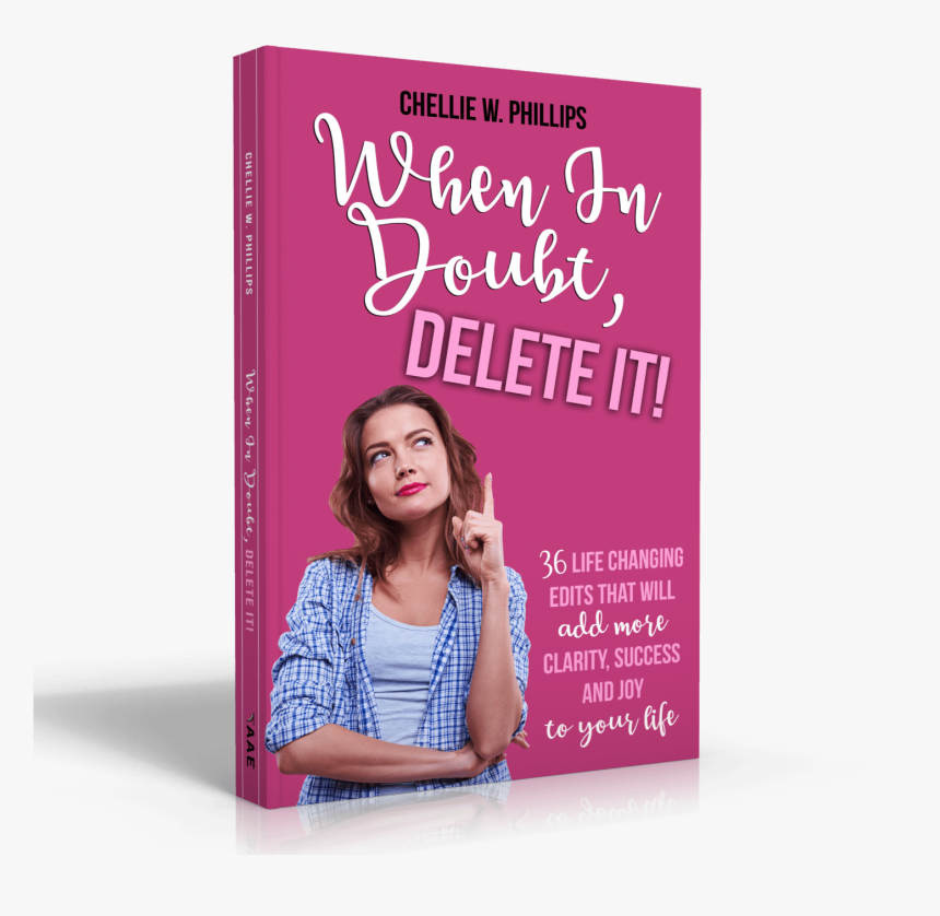 When In Doubt, Delete It - Girl, HD Png Download