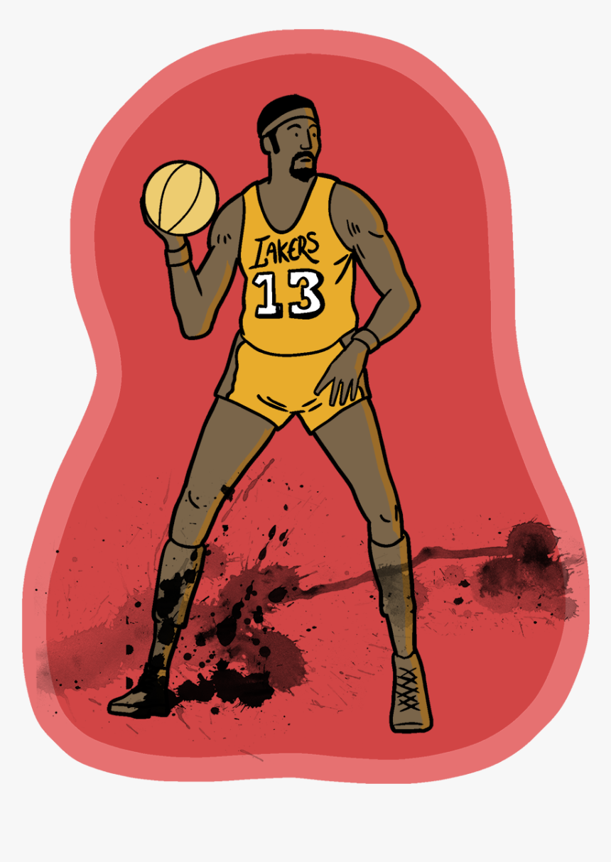 A Million Degrees Of Separation O Production Company - Wilt Chamberlain Dibujo, HD Png Download
