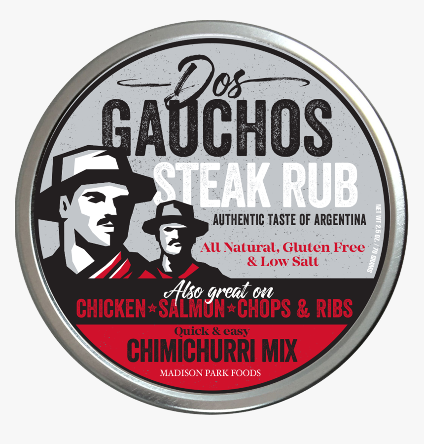 Dos Gauchos Steak Rub-front - Circle, HD Png Download