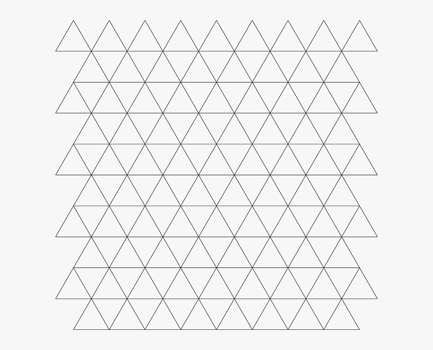 Tesselation, Stroke, Tessellation, Triangle, Mosaic - Triangle Hexagon Pattern Png, Transparent Png